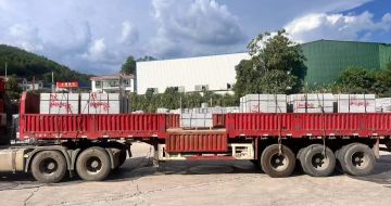 衢州 芝麻灰花岗岩地铺石出货日常