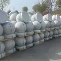 衢州 白麻花岗岩石材圆球，石球，挡车球，隔离球，景观石球，风水球等