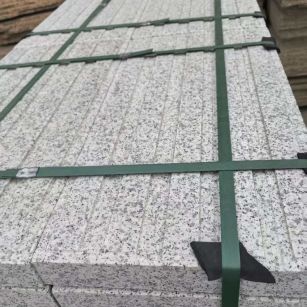 衢州 白麻花岗岩直行盲道石，盲条，地铺石