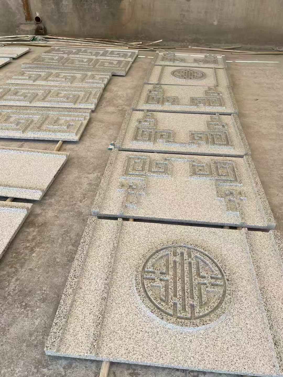 衢州 白麻花岗岩外墙立面雕刻板