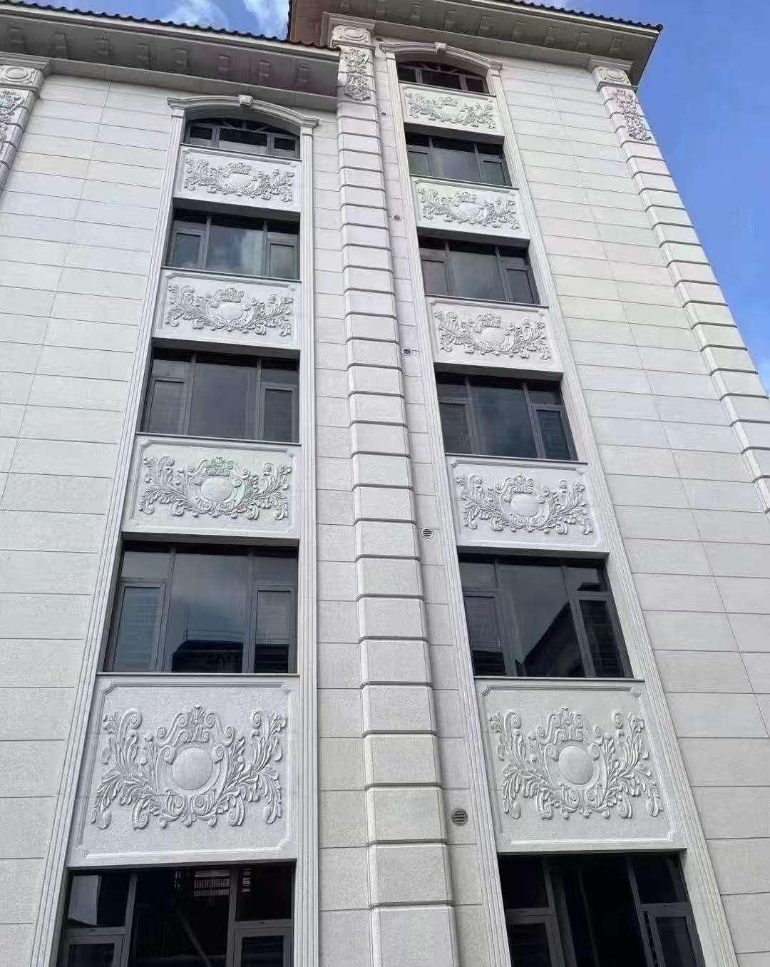 衢州 白麻荔枝面花岗岩别墅外墙干挂