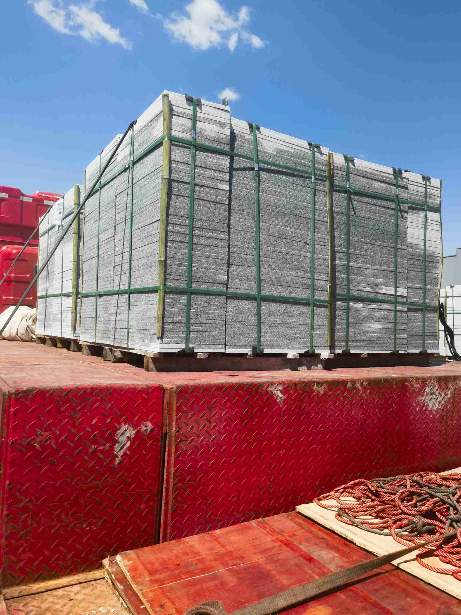 衢州 芝麻白火烧规格板地铺石300*600/600*600