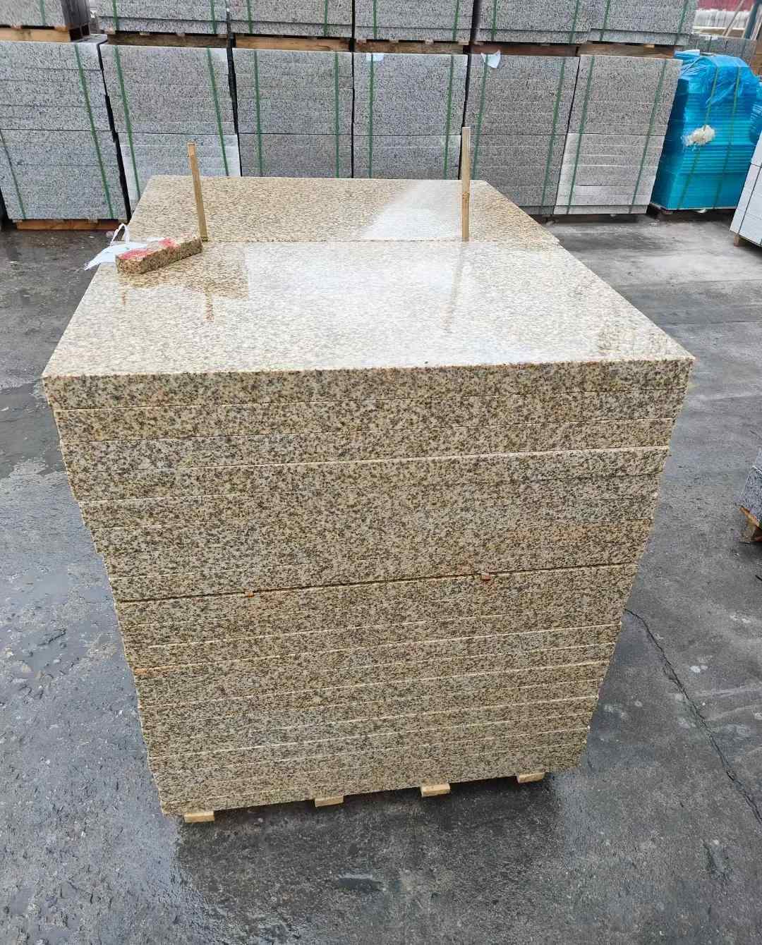 衢州 湖北黄金麻花岗岩石材荔枝面外墙石材