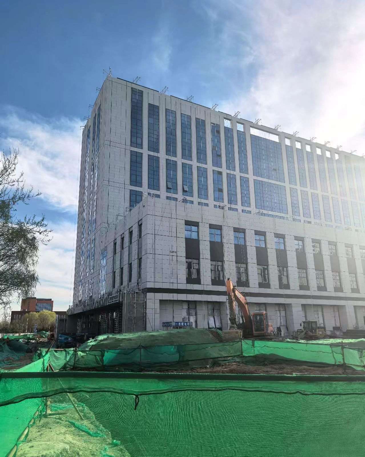 衢州 白麻花岗岩石材外墙干挂