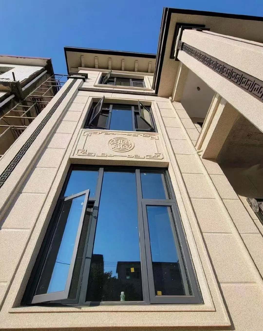 衢州 黄金麻荔枝面别墅外墙干挂效果展示